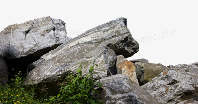 假山  岩石  石块 石头