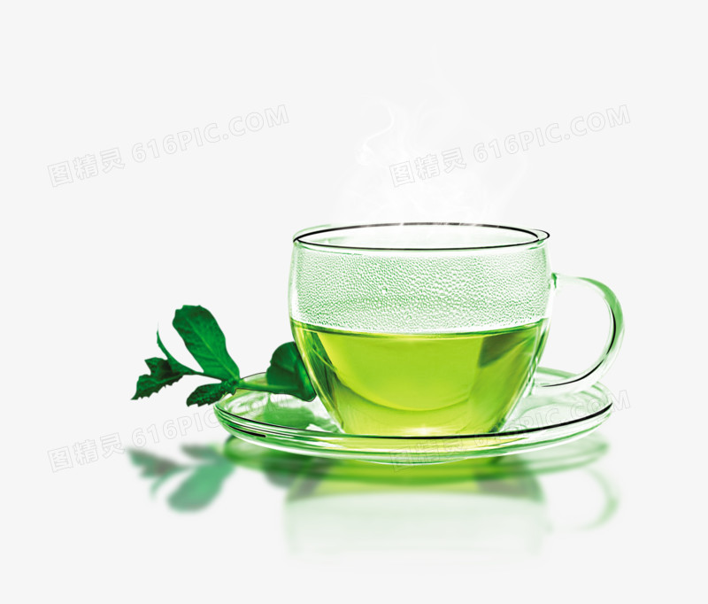 茶叶 茶 玻璃茶杯 透明茶杯 绿茶