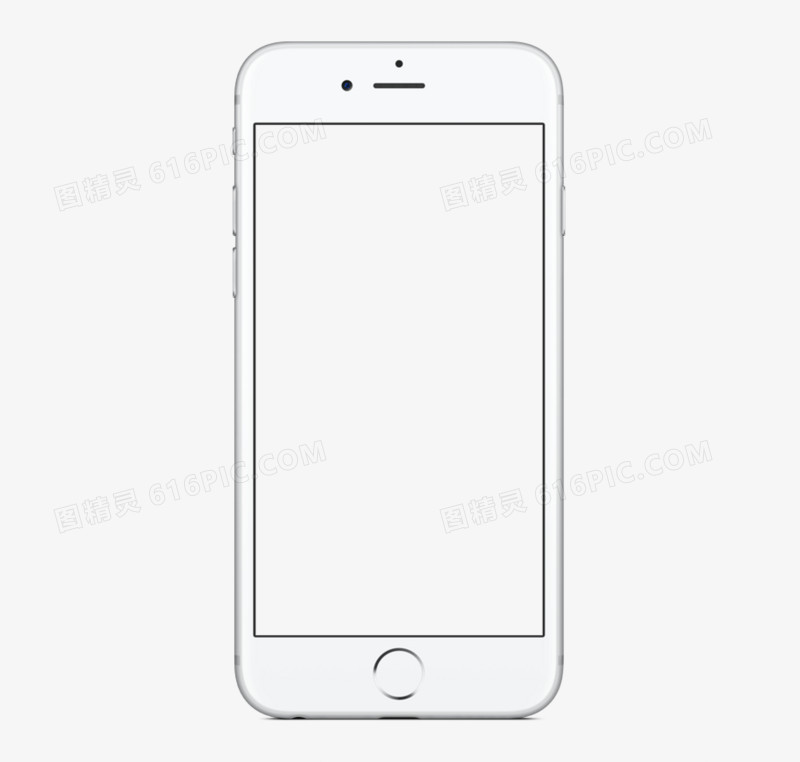 漂亮白色手机iphone6图片免费下载 Png素材 编号vn2ipy6yv 图精灵