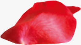 红色的花瓣海报七夕情人节