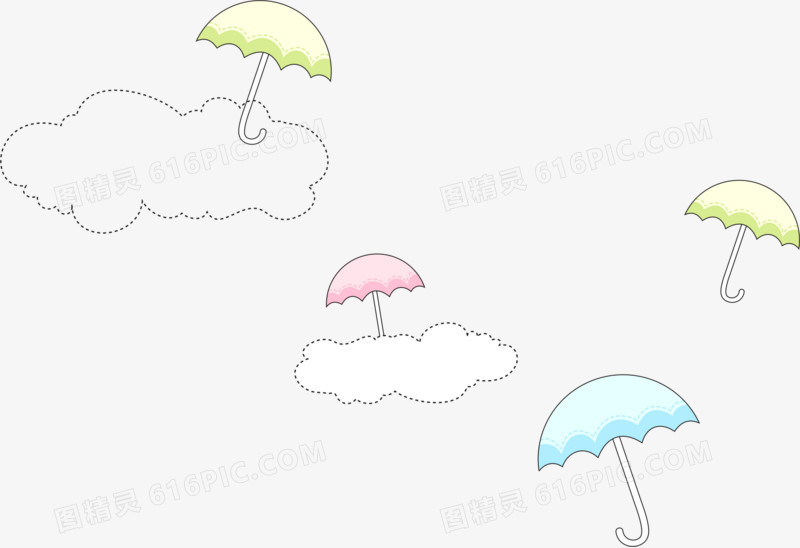 雨伞背景