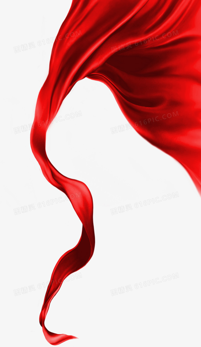 红色绸布企业文化展板