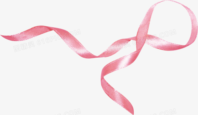 粉色蝴蝶结可爱缎带
