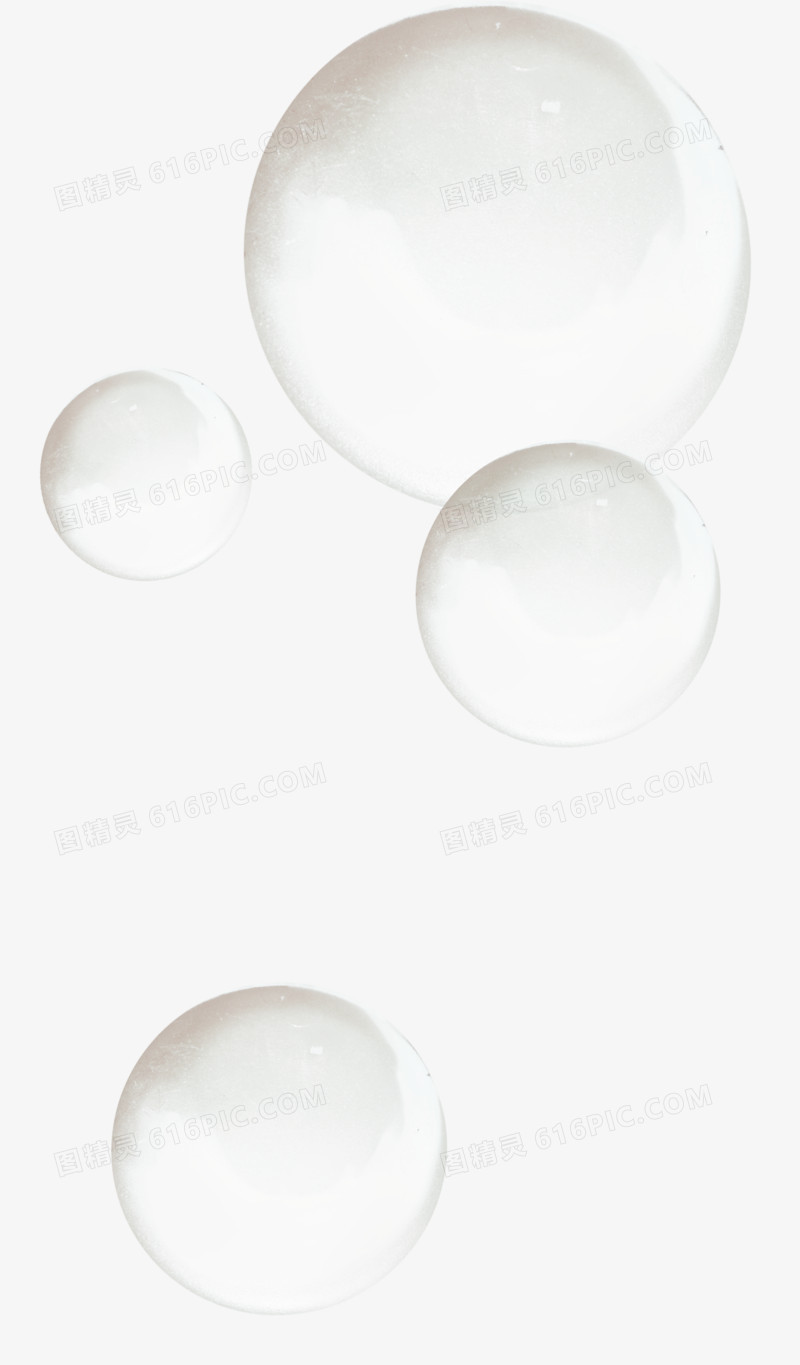 水水花图案 气泡