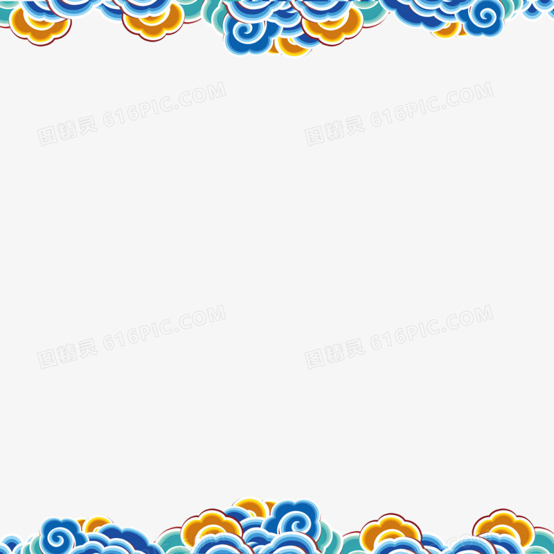 中国风水波纹装饰
