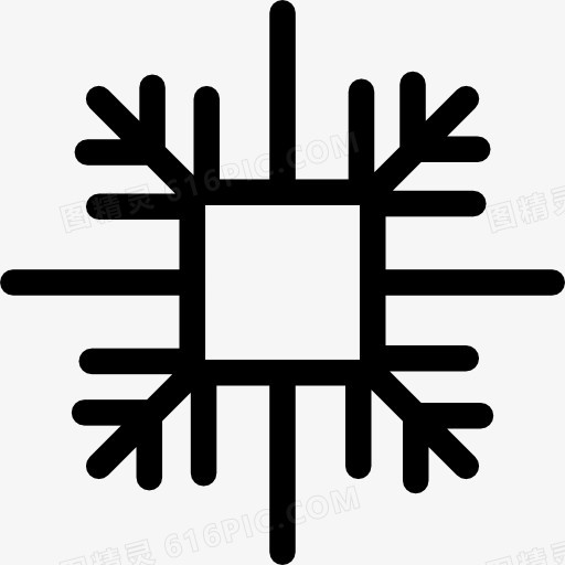 Snowflake 图标