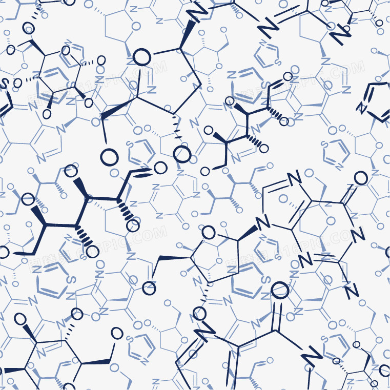 化学元素底纹花纹背景图片免费下载_png素材_编号vo9i