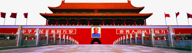 北京天安门广场全景海报背景