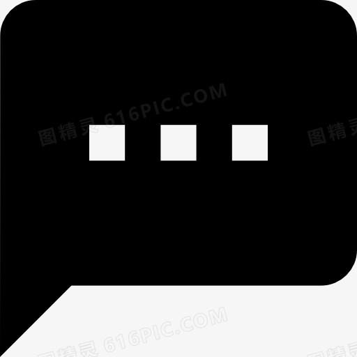 信息泡沫图标
