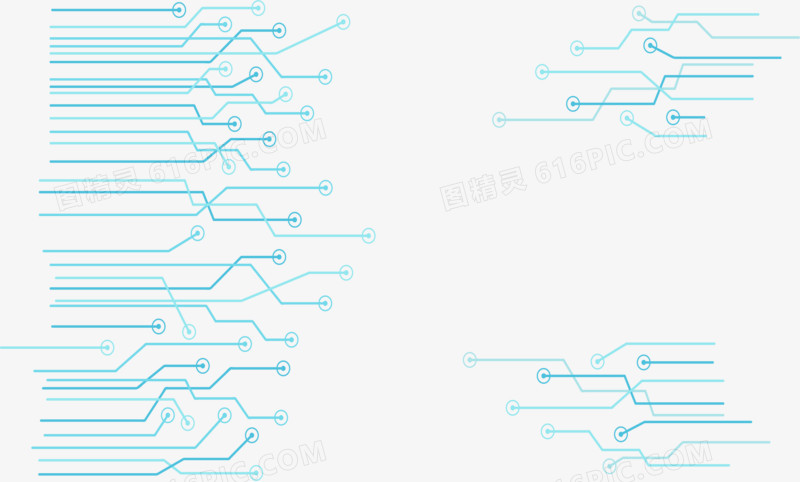 科技线条几何图