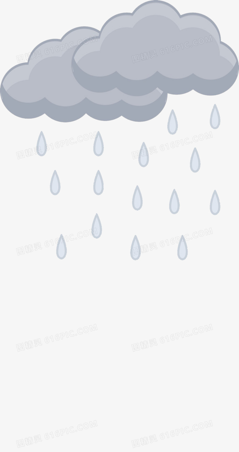 下雨天气图标