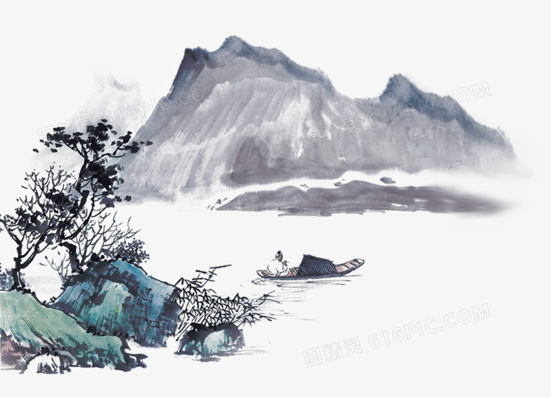 关键词:              水墨画松树水墨画山水墨山水花中国风黑白画