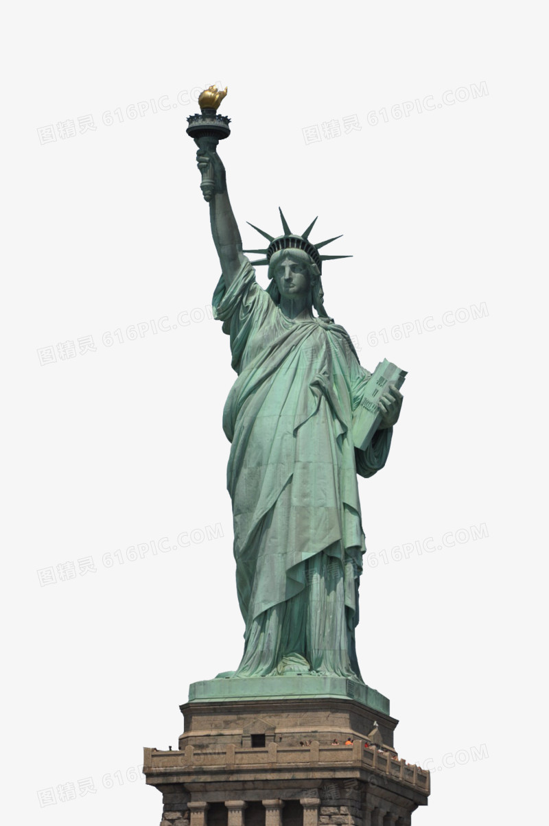 纽约自由女神像 PNG