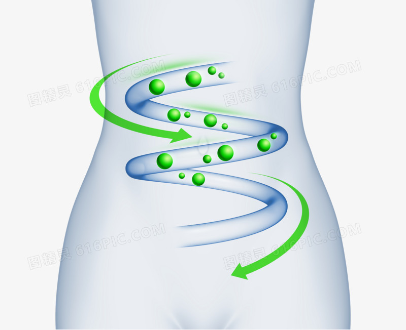 创意肠道广告高清图片