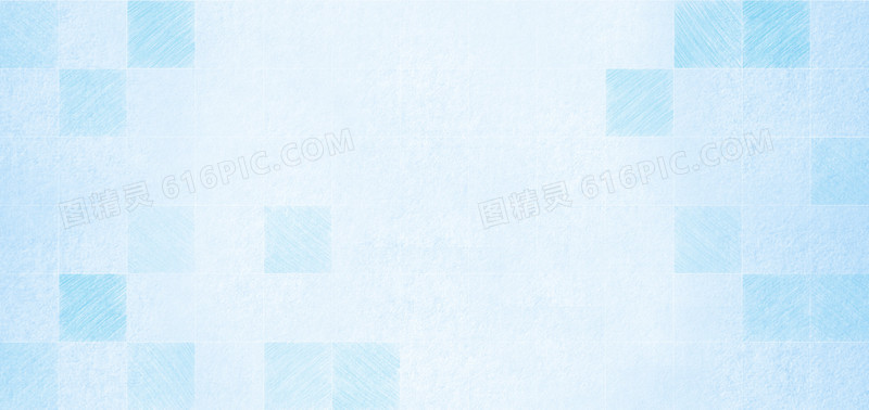 网站首页banner正方形创意元素蓝色