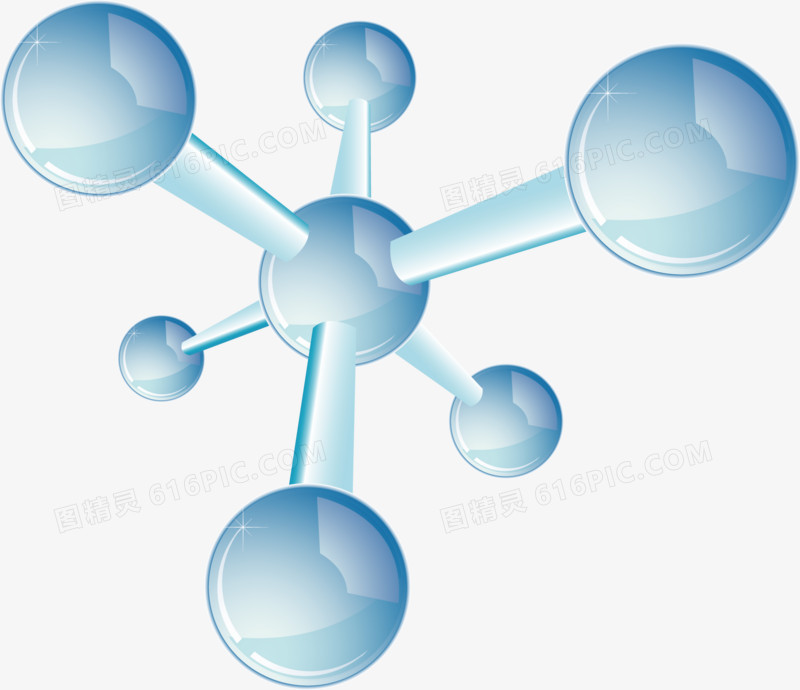 图精灵 免抠元素 卡通手绘 > 细胞分子矢量   图精灵为您提供细胞分子