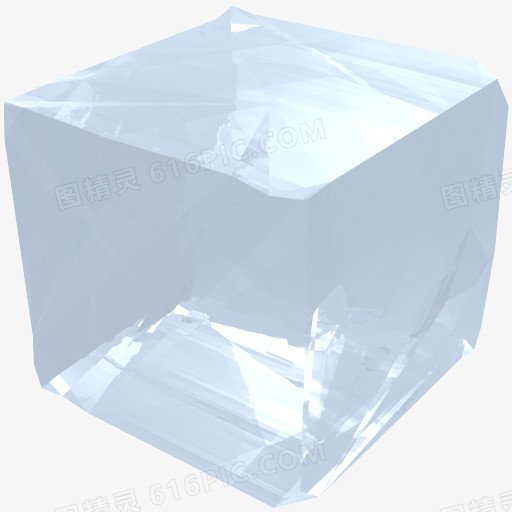 晶体立方体创业板宝石珍贵的盐透