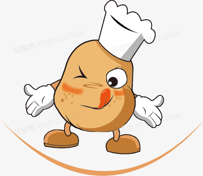 创意土豆洋芋蔬菜绿色食品健康食品新鲜卡通蔬菜图精灵为您提供土豆