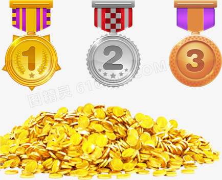 金牌，金币，淘宝素材，