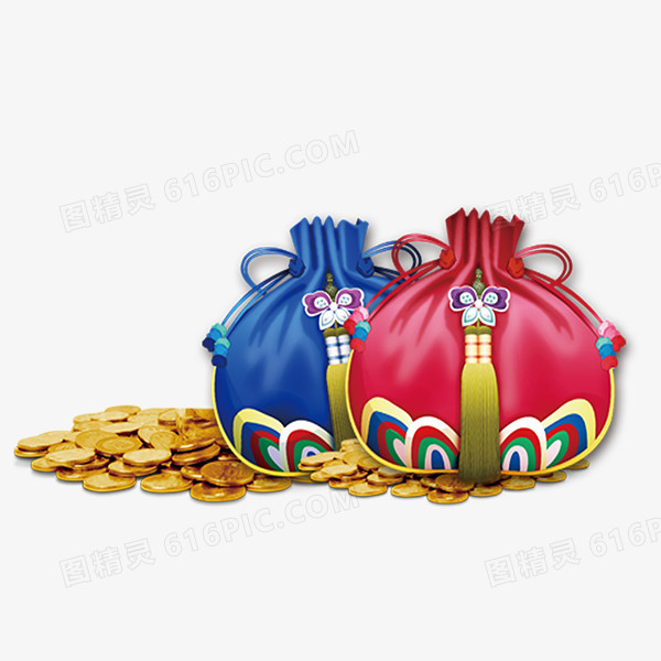 春节中国风福袋