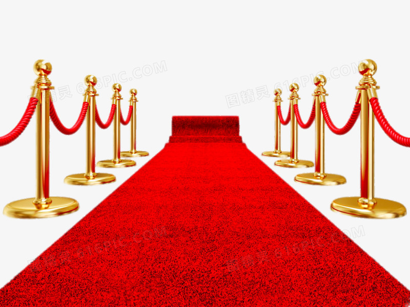 关键词:              红地毯金色围栏装饰创意