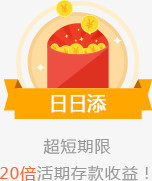 金币红包横幅标签