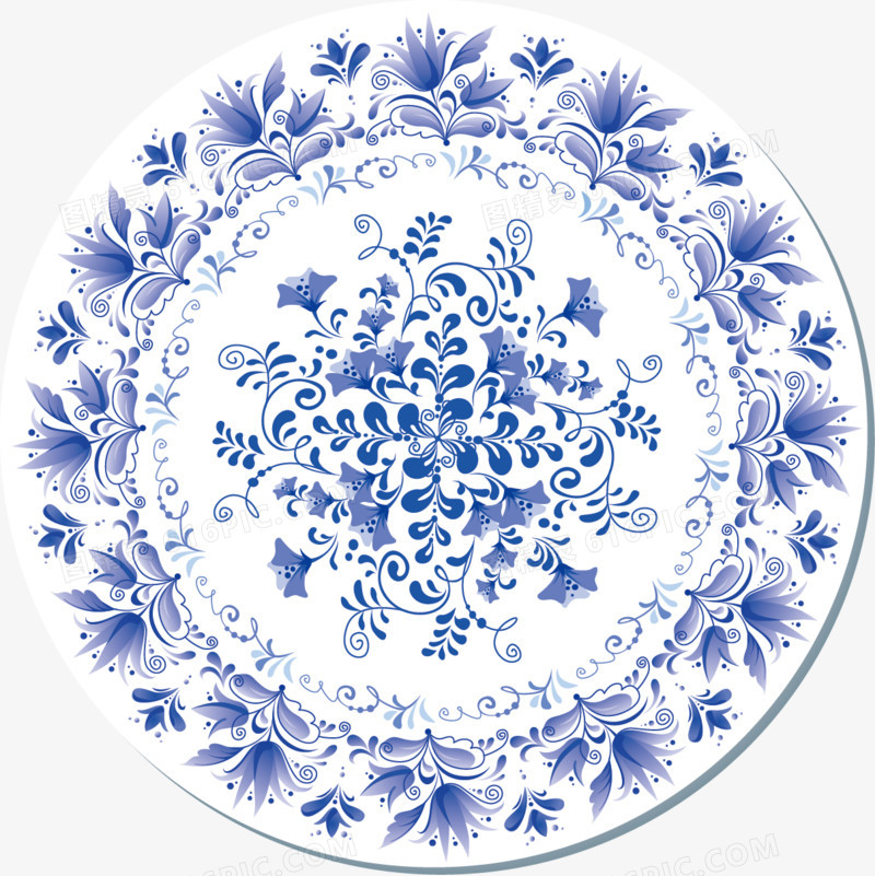 图精灵为您提供矢量青花瓷盘子免费下载,本设计作品为矢量青花瓷盘子