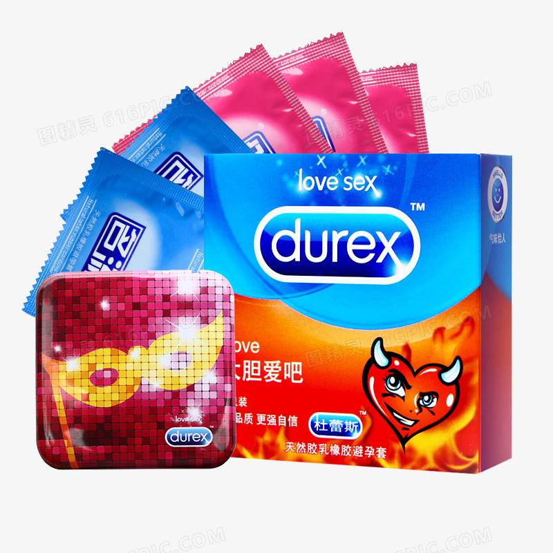 产品实物杜蕾斯避孕套durex