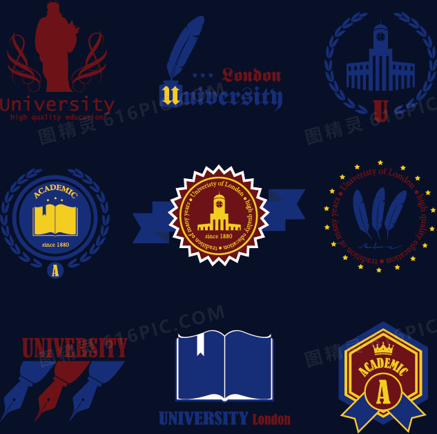 大学logo素材