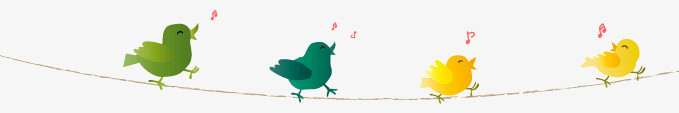 歌唱的小鸟量素材