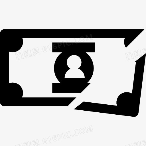 减少货币纸币图标