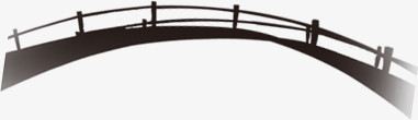 黑色拱桥海报背景七夕情人节