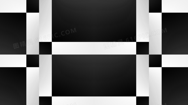 黑白色方块格子壁纸