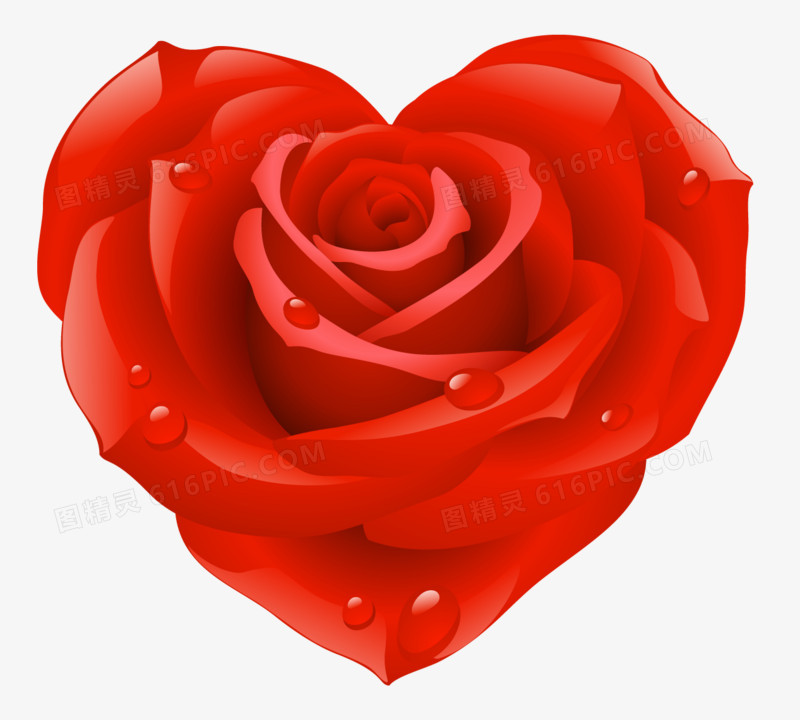 图精灵为您提供红色玫瑰花心免费下载,本设计作品为红色玫瑰花心