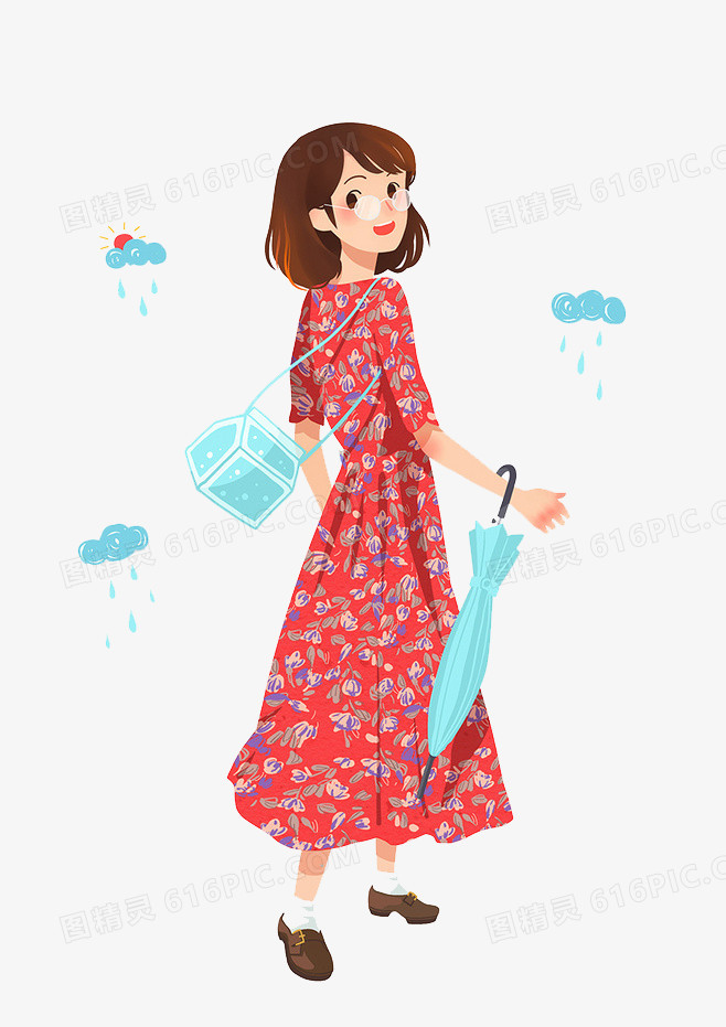 雨伞女孩