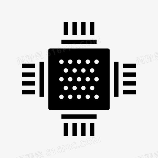 芯片电路IC集成电路微芯片微处理器半导体电子设备卷1