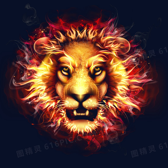 关键词:              火狮子狮子头雄狮漂亮红色火