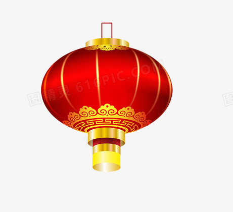 春节新年节日大红灯笼