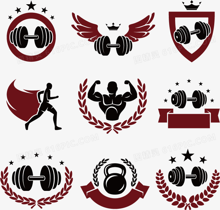 关键词:              健身logo创意设计肌肉男大力士哑铃
