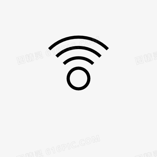 WIFI信号LOGO图标