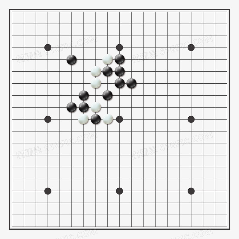 五字棋盘