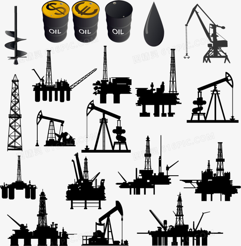 能源化工石油制造行业等矢量素材V1免费下载,