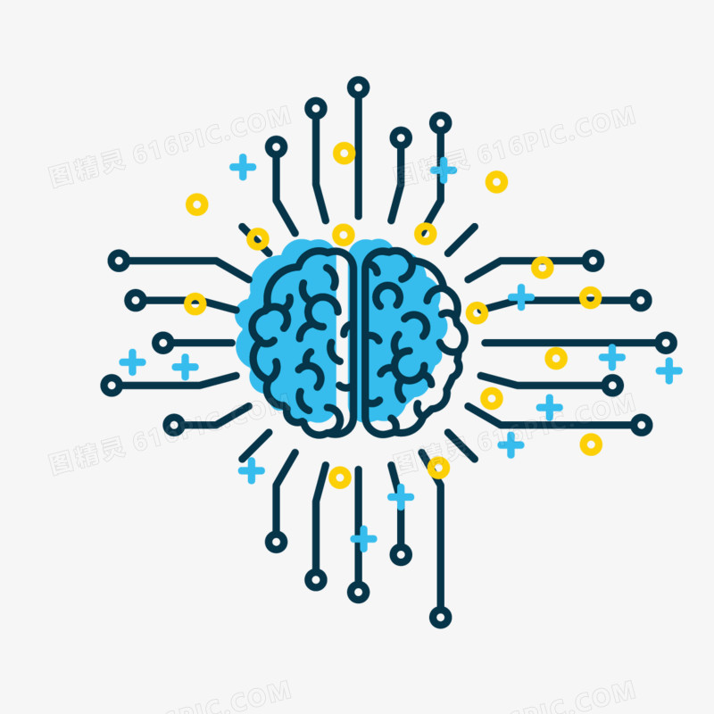 大脑创意图案