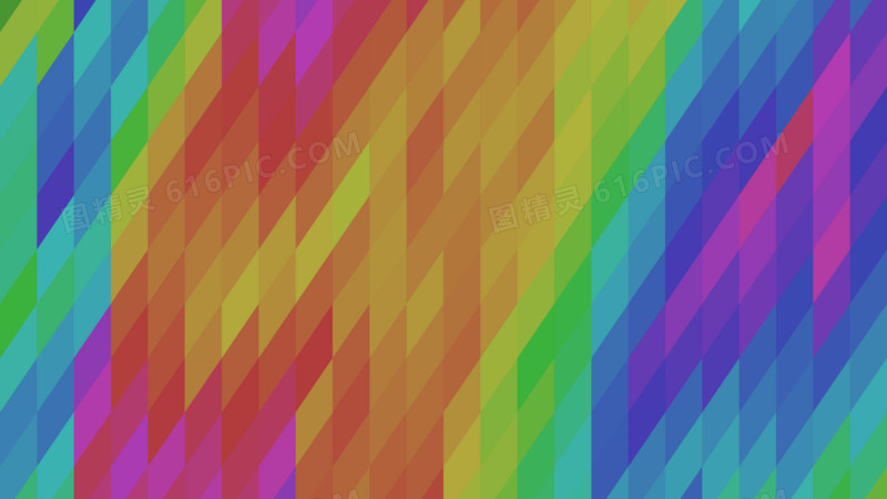 众多彩色菱形组成的背景