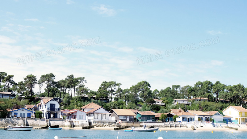 地中海风景度假村