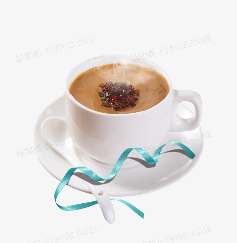 蓝丝带热奶茶图片免费下载_png素材_编号158i6ddr1_图精灵