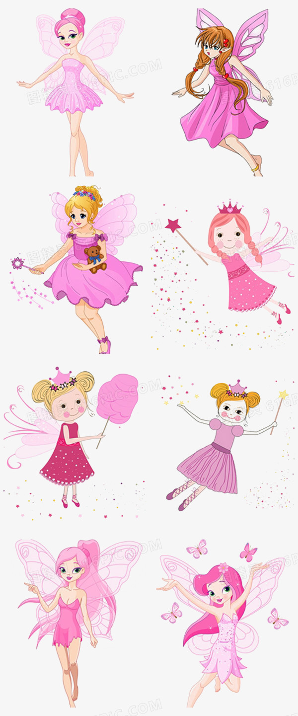 关键词:女孩花仙子魔术棒卡通矢量装饰图精灵为您提供花仙子免费下载