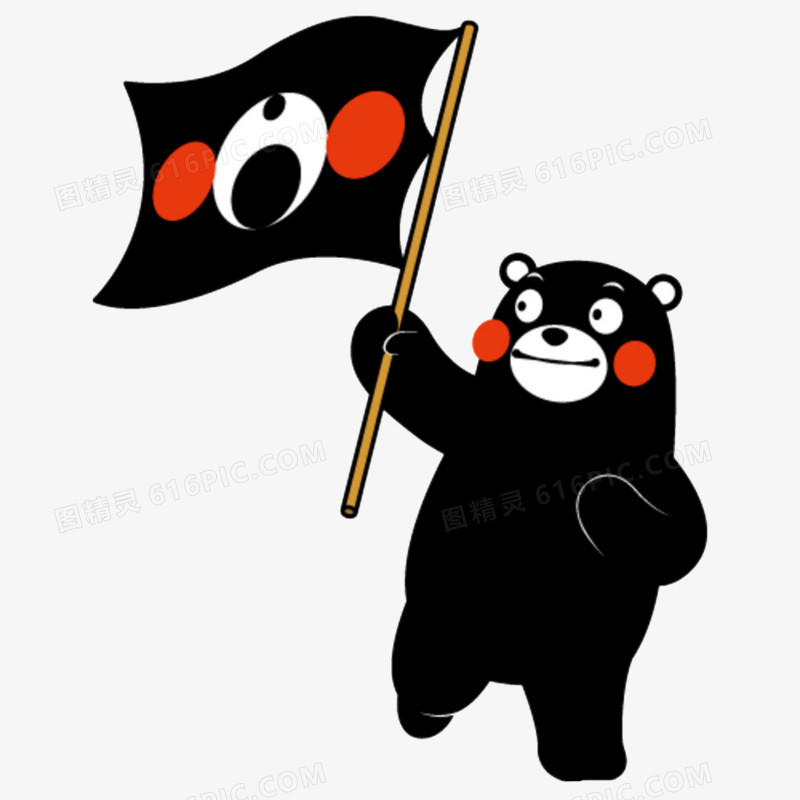 摇旗的熊本熊