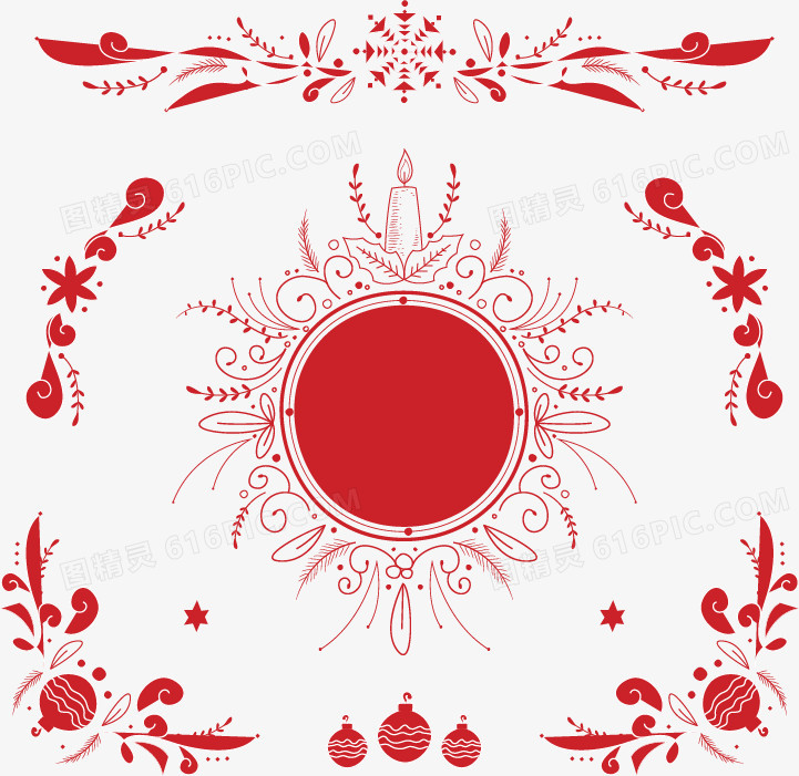 关键词:圣诞花纹圣诞边框红色花边欧式花纹矢量图精灵为您提供红色