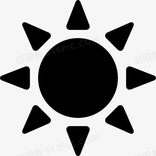 太阳图标